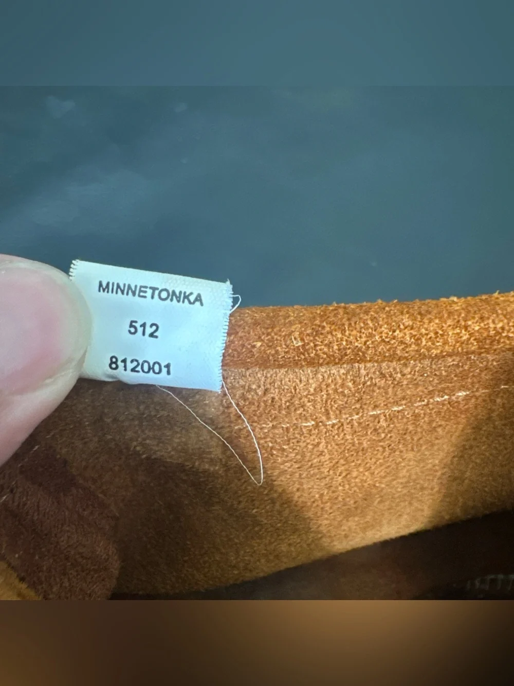 Minnetonka soft suede